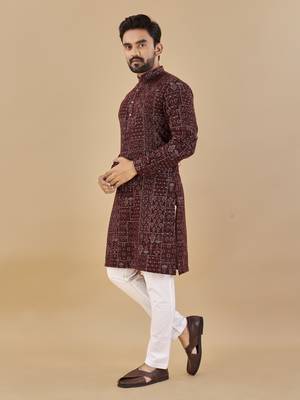 Multicolor printed soft cotton straight kurta 2