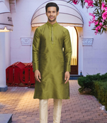 Art silk pajama kurta for mens