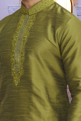 Art silk pajama kurta for mens 3