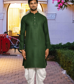 Art silk kurta patiala for mens