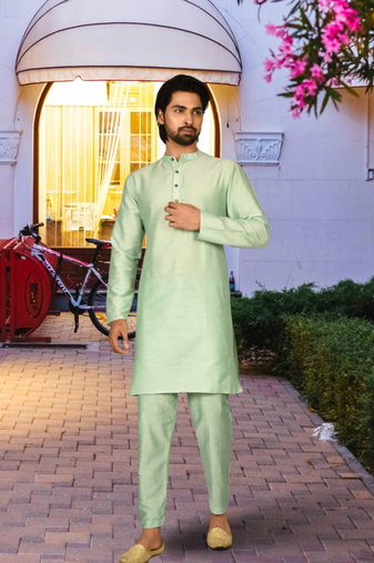 Art silk kurta pajama for mens