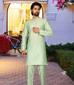 Art silk kurta pajama for mens