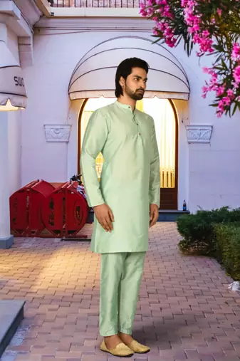 Art silk kurta pajama for mens