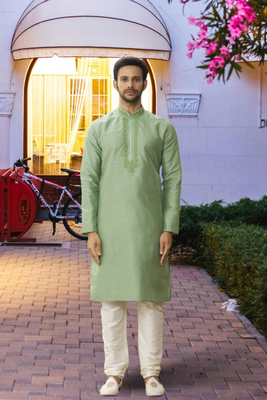 Art silk kurta pajama for mens 1