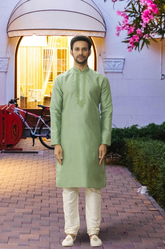 Art silk kurta pajama for mens
