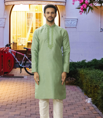 Art silk kurta pajama for mens