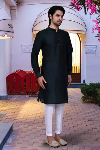 Art silk kurta pajama for mens
