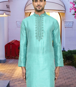 Art silk kurta pajama for mens