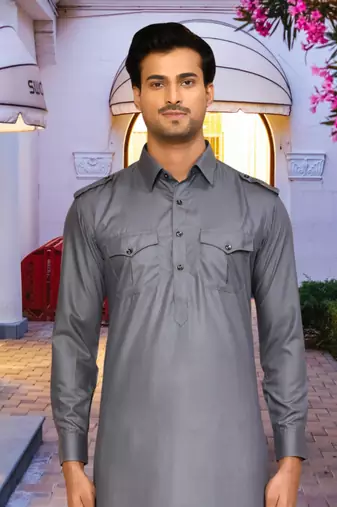 Art silk pathani for mens
