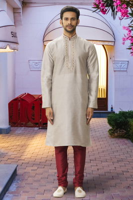 Art silk kurta pajama for mens 1
