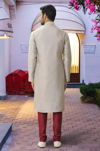 Art silk kurta pajama for mens
