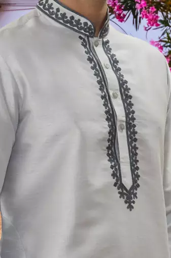 Art silk kurta patiala for mens