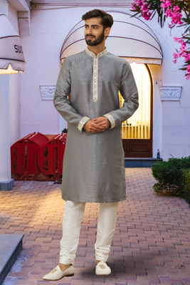 Art silk kurta pajama for mens 1