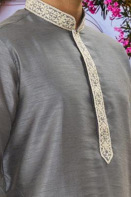 Art silk kurta pajama for mens 3