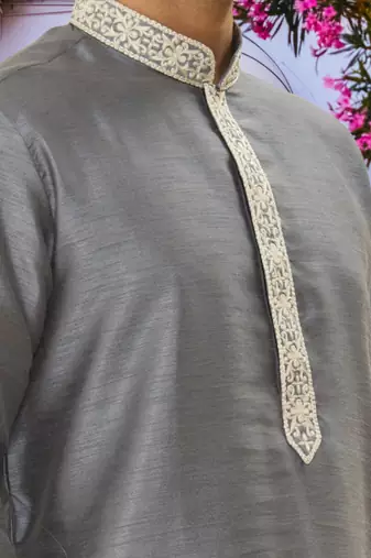 Art silk kurta pajama for mens