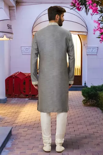 Art silk kurta pajama for mens