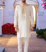 Art silk kurta pajama for mens