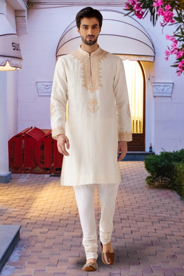 Art silk kurta pajama for mens 2