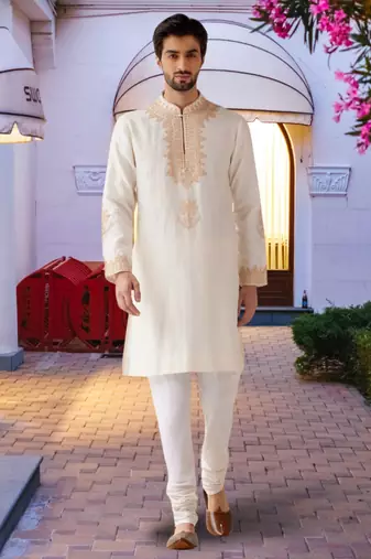 Art silk kurta pajama for mens