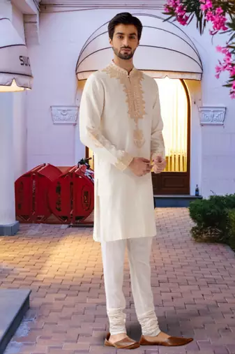 Art silk kurta pajama for mens