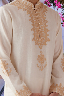 Art silk kurta pajama for mens 4