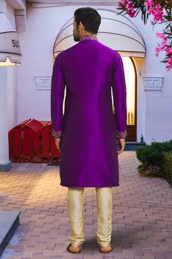 Art silk kurta pajama for mens