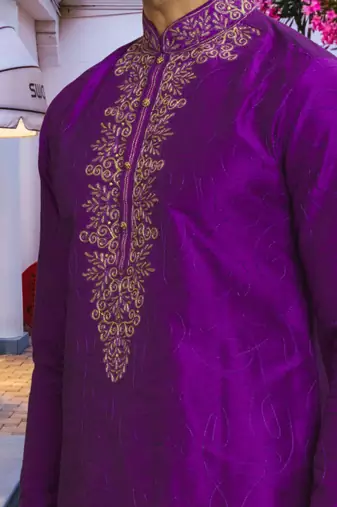 Art silk kurta pajama for mens