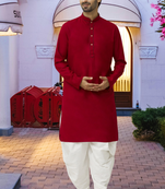 Art silk kurta patiala for mens