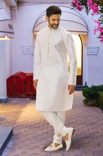 Art silk kurta pajama for mens