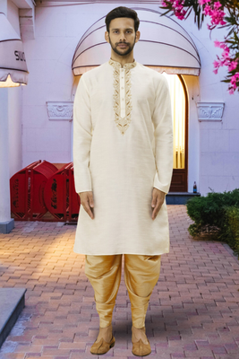 Art silk kurta patiala for mens 1