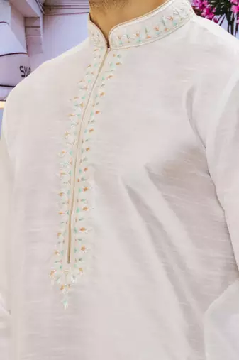 Art silk kurta pajama for mens