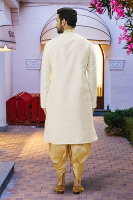 Art silk kurta patiala for mens 3