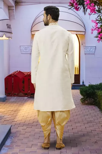 Art silk kurta patiala for mens
