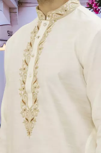Art silk kurta patiala for mens
