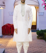 Art silk kurta patiala for mens