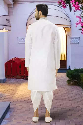 Art silk kurta patiala for mens