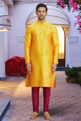 Art silk kurta pajama for mens 1