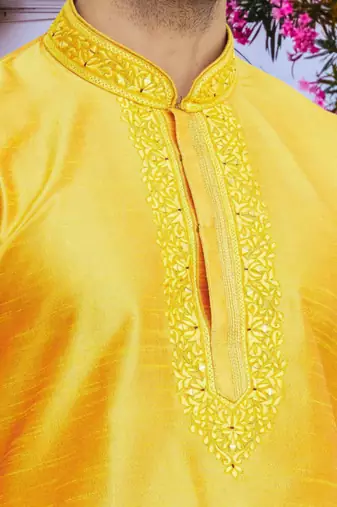 Art silk kurta pajama for mens