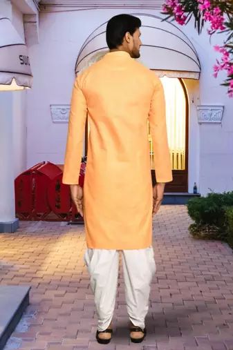 Art silk kurta patiala for mens