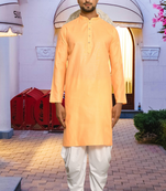 Art silk kurta patiala for mens