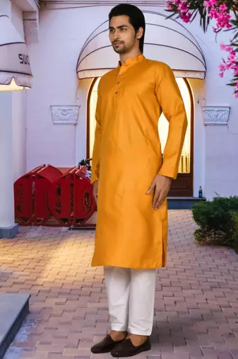 Art silk kurta pajama for mens