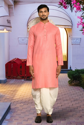 Art silk dhoti kurta for mens 1
