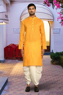 Art silk dhoti kurta for mens 1
