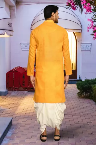Art silk dhoti kurta for mens