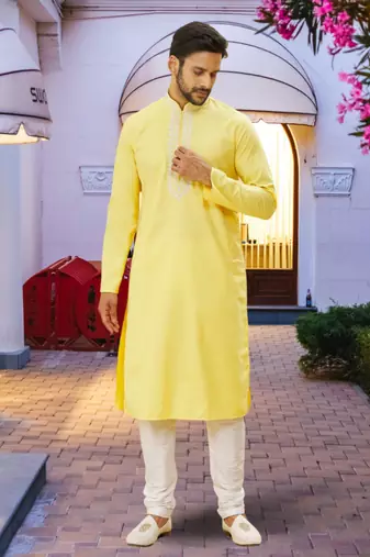 Art silk kurta pajama for mens