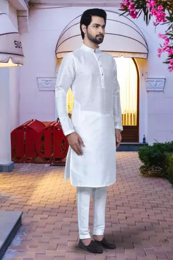 Art silk kurta pajama for mens