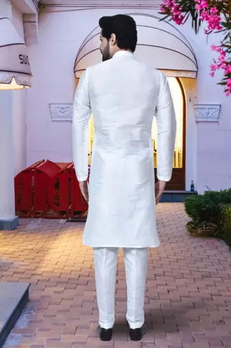 Art silk kurta pajama for mens