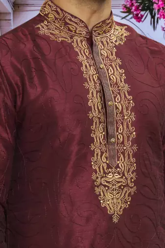 Art silk kurta pajama for mens