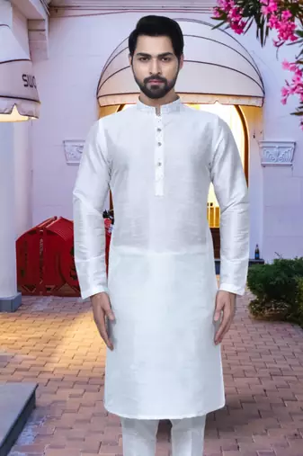 Art silk kurta pajama for mens