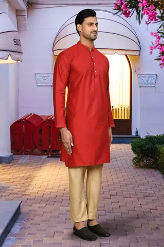 Art silk kurta pajama for mens